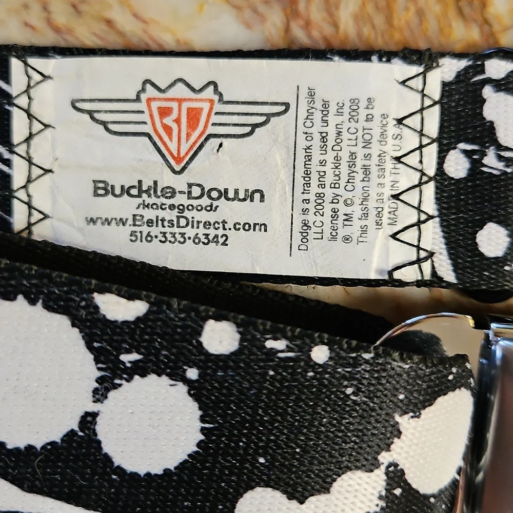 VIPER seat belt style belt